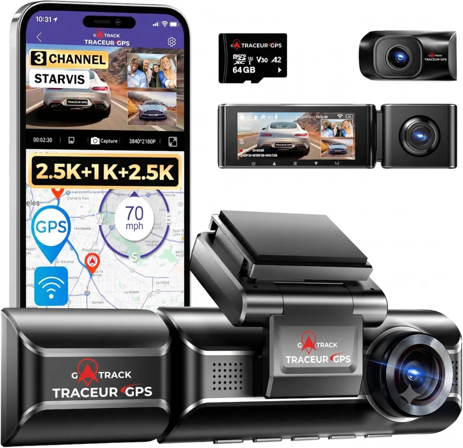 Dashcam avant / arrière